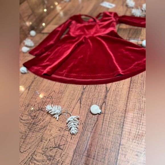 Xmas fleece dress - Picture 3 of 3